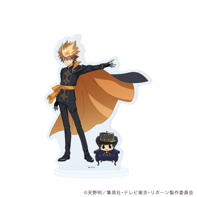 家庭教師ヒットマンREBORN!_アクリルスタンド84/リボーン＆沢田綱吉 ゴシックver.(描き下ろしイラスト)