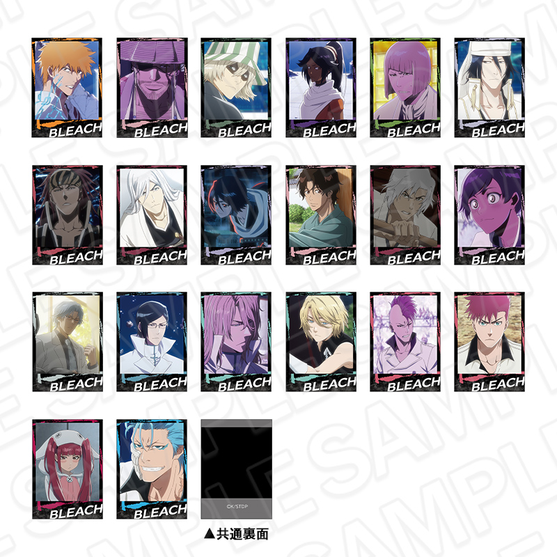 BLEACH 千年血戦篇_インスタントフォト風ブロマイド(ブラインド) vol.4　【OPP／20個入り】【コンプリート仕様】