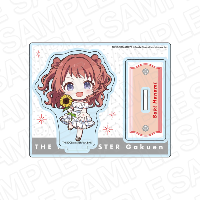 学園アイドルマスター_アクリルスタンド 花海咲季 sunflower ミニキャラ ver.