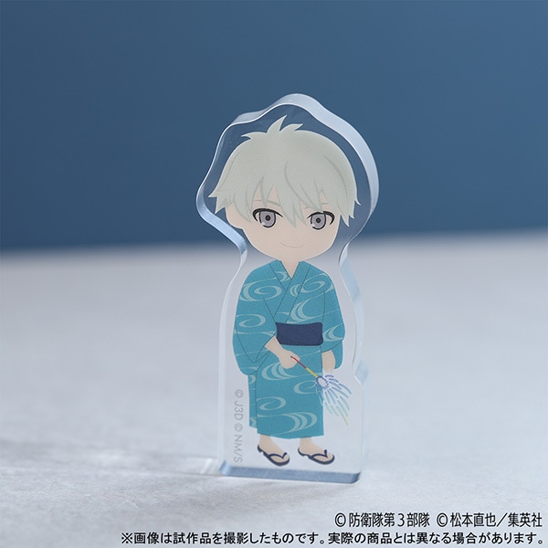 怪獣８号_ミニアクリルブロック／ちびキャラ浴衣Ver. 市川 レノ