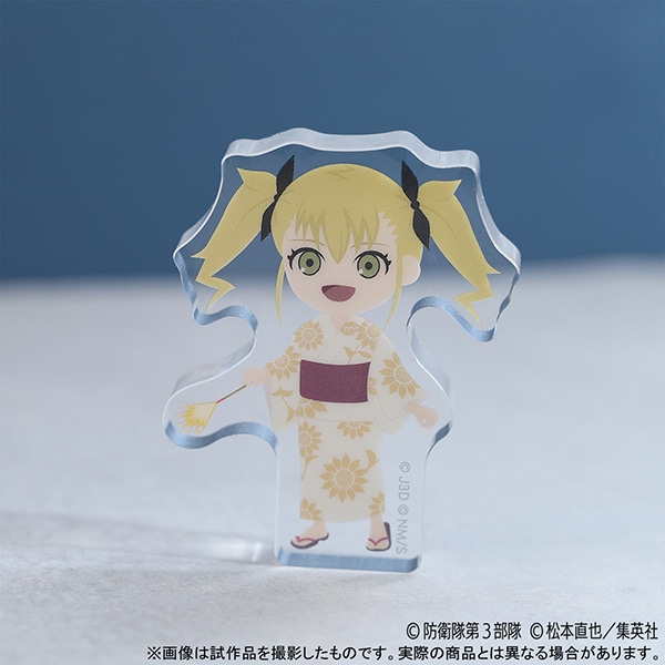 怪獣８号_ミニアクリルブロック／ちびキャラ浴衣Ver. 四ノ宮 キコル