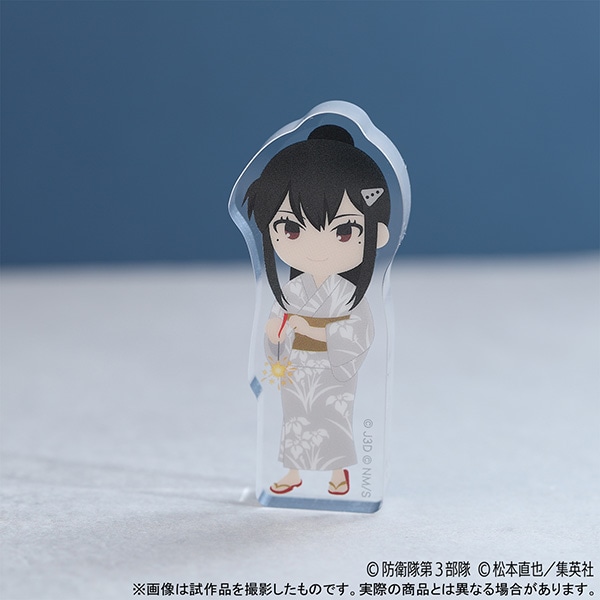怪獣８号_ミニアクリルブロック／ちびキャラ浴衣Ver. 亜白 ミナ