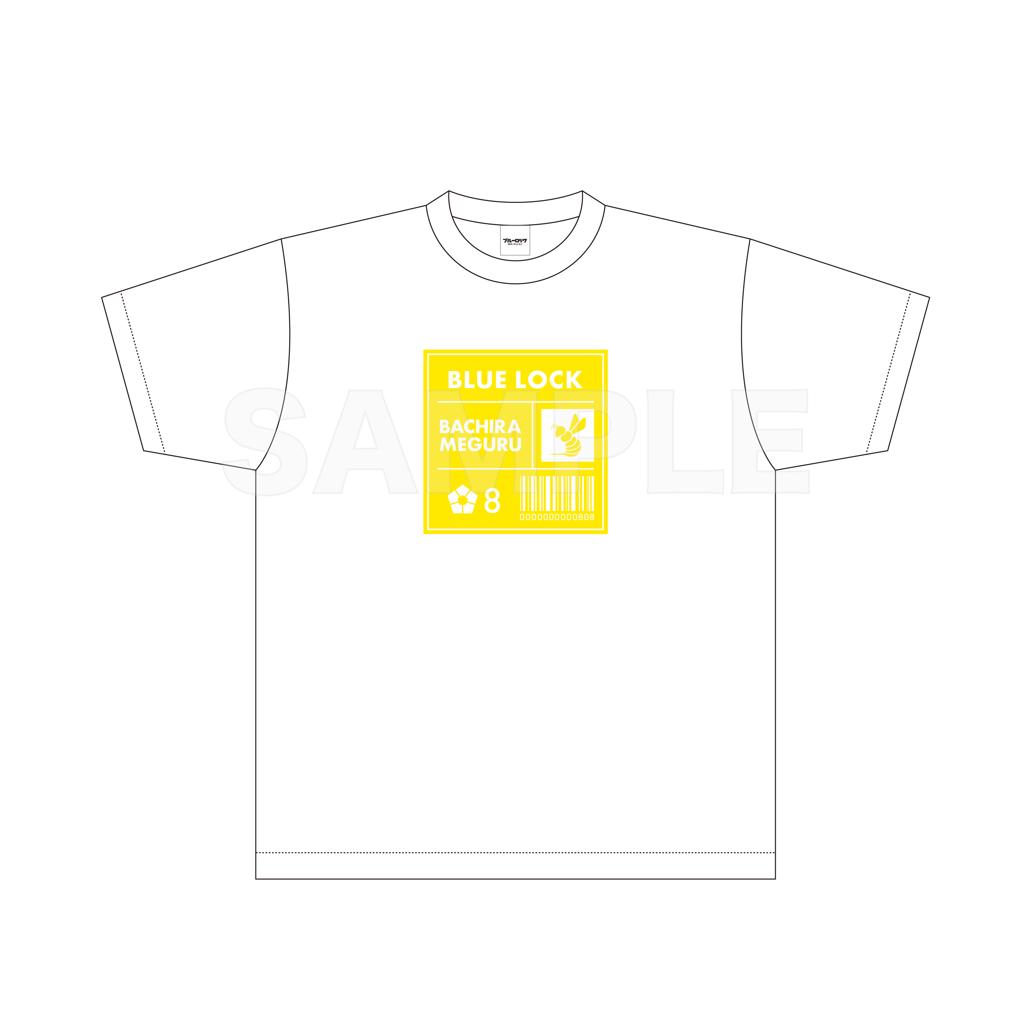 ブルーロック_Lサイズ_Tシャツ /02 蜂楽 廻