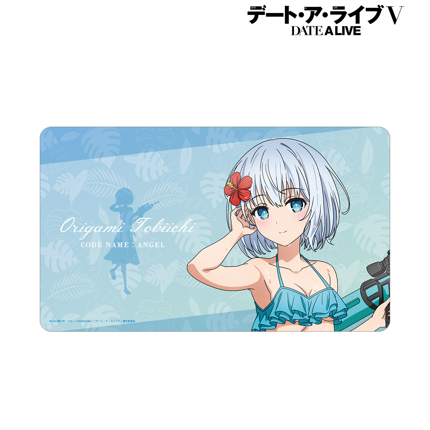 デート・ア・ライブV_描き下ろし 鳶一折紙 デート・ア・バカンスver. マルチデスクマット