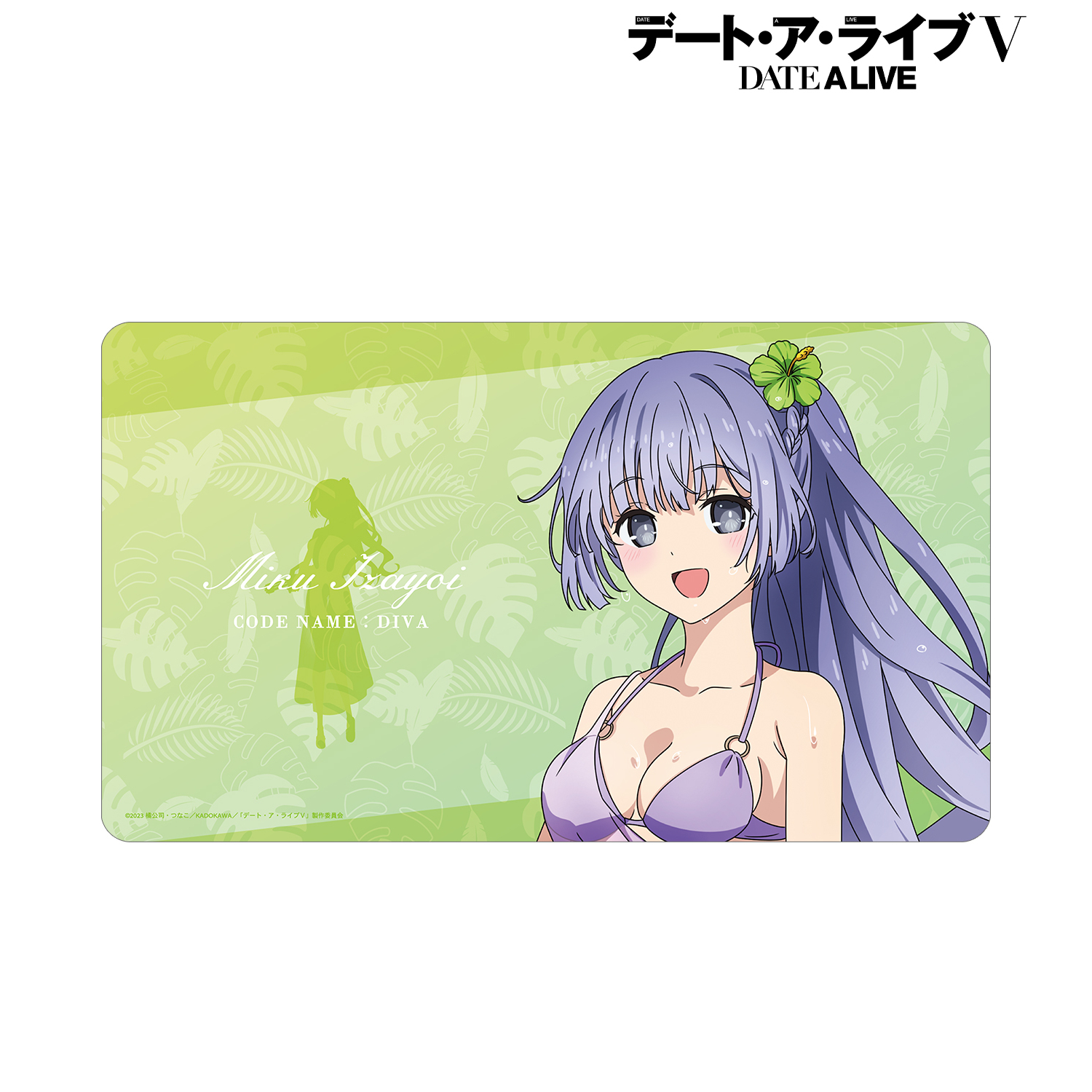 デート・ア・ライブV_描き下ろし 誘宵美九 デート・ア・バカンスver. マルチデスクマット