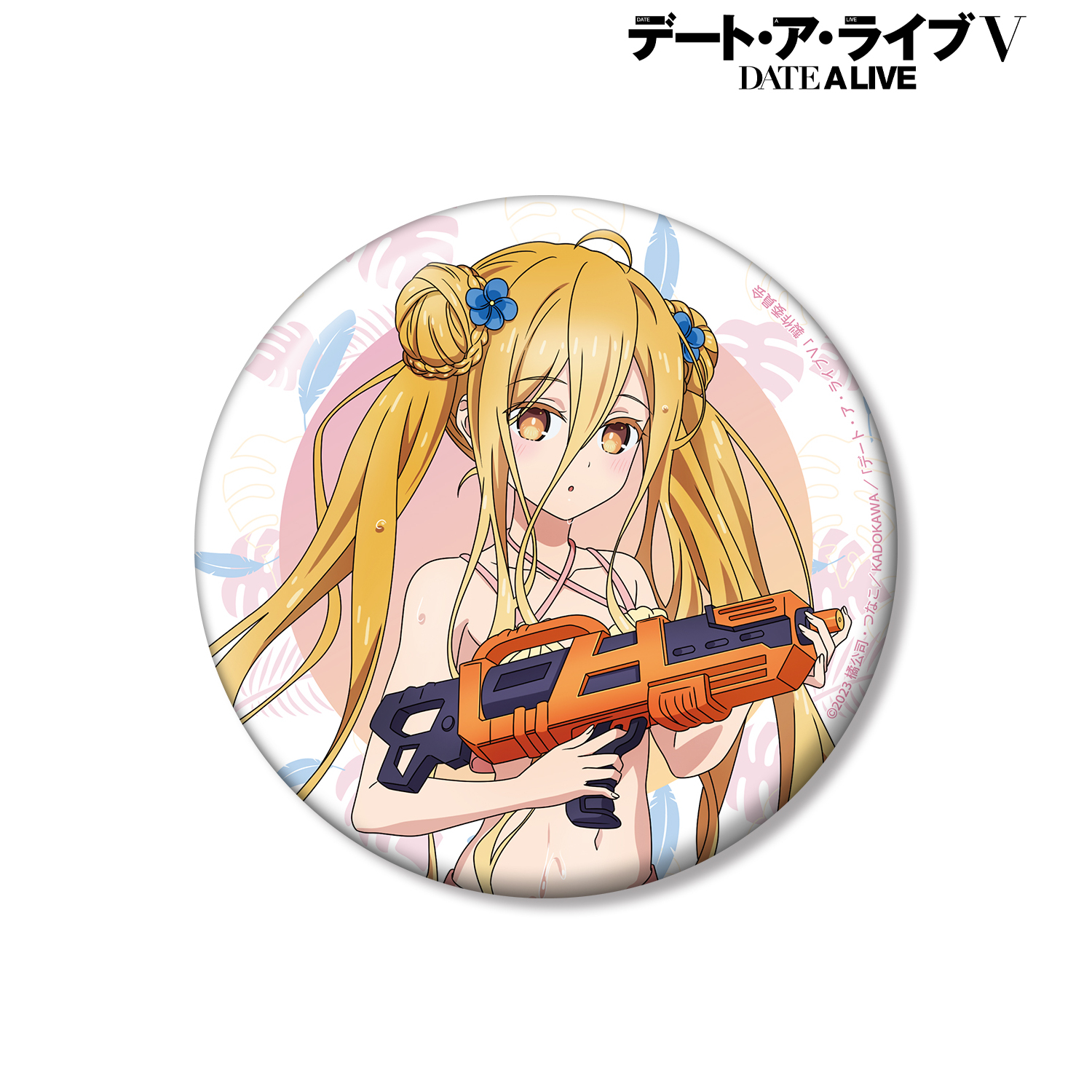 デート・ア・ライブV_描き下ろし 星宮六喰 デート・ア・バカンスver. 100mm缶バッジ