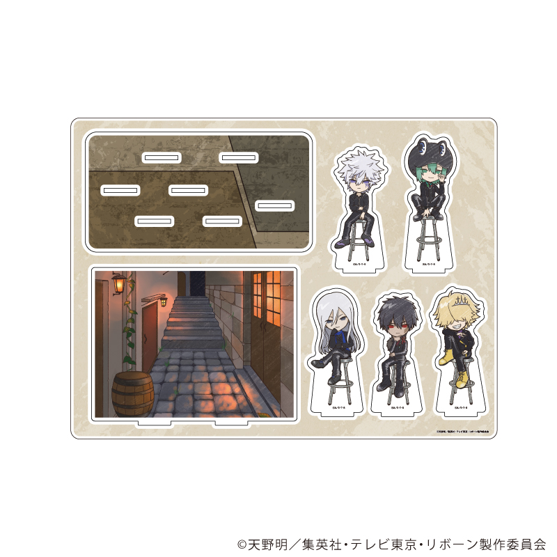家庭教師ヒットマンREBORN!_アクリルジオラマ02/集合デザイン(グラフアートイラスト)
