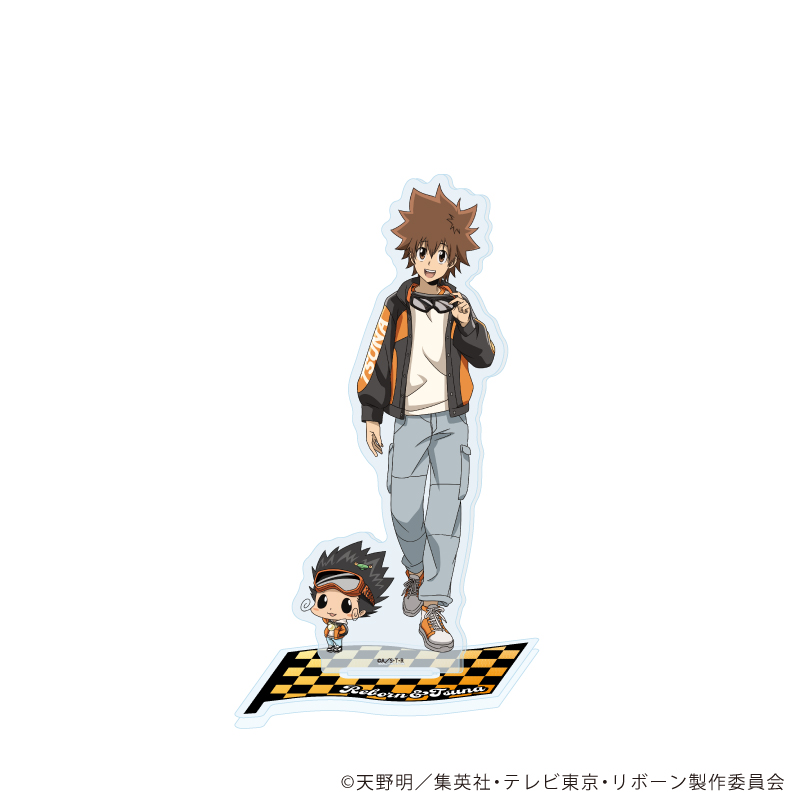 家庭教師ヒットマンREBORN!_アクリルスタンド94/リボーン&沢田綱吉(描き下ろしイラスト)