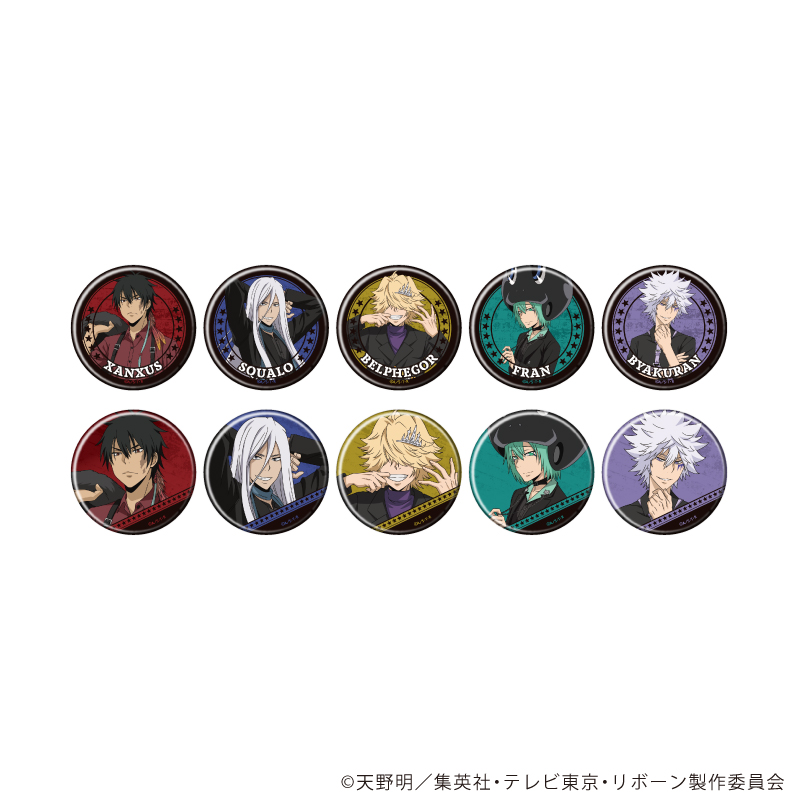 家庭教師ヒットマンREBORN!_缶バッジ66/コンプリートセット(全10種)(描き下ろしイラスト)【コンプリートセット/10個入り】