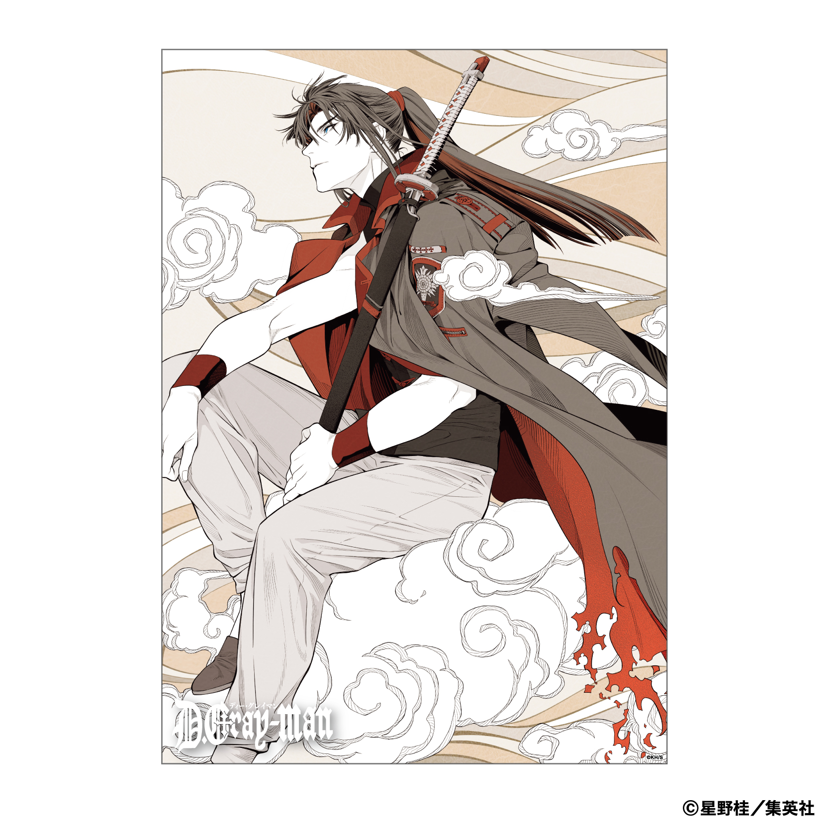 D.Gray-man_ミニクリアポスター／D