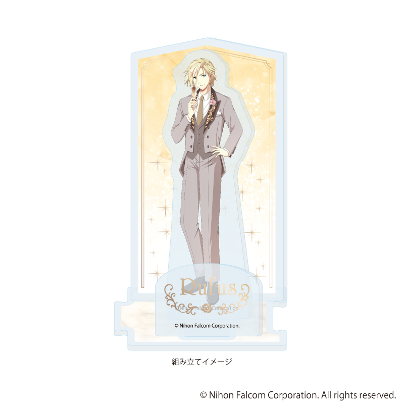 英雄伝説 創の軌跡_アクリルスタンドプレート01/ルーファス・アルバレア(描き起こしイラスト)