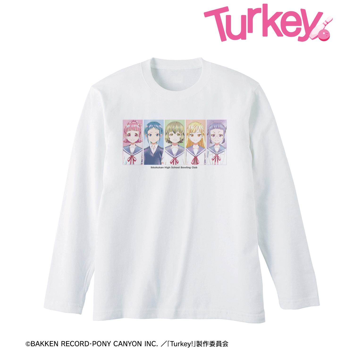 Turkey!_(サイズ/S)_集合 Ani-Art aqua label ロングTシャツユニセックス
