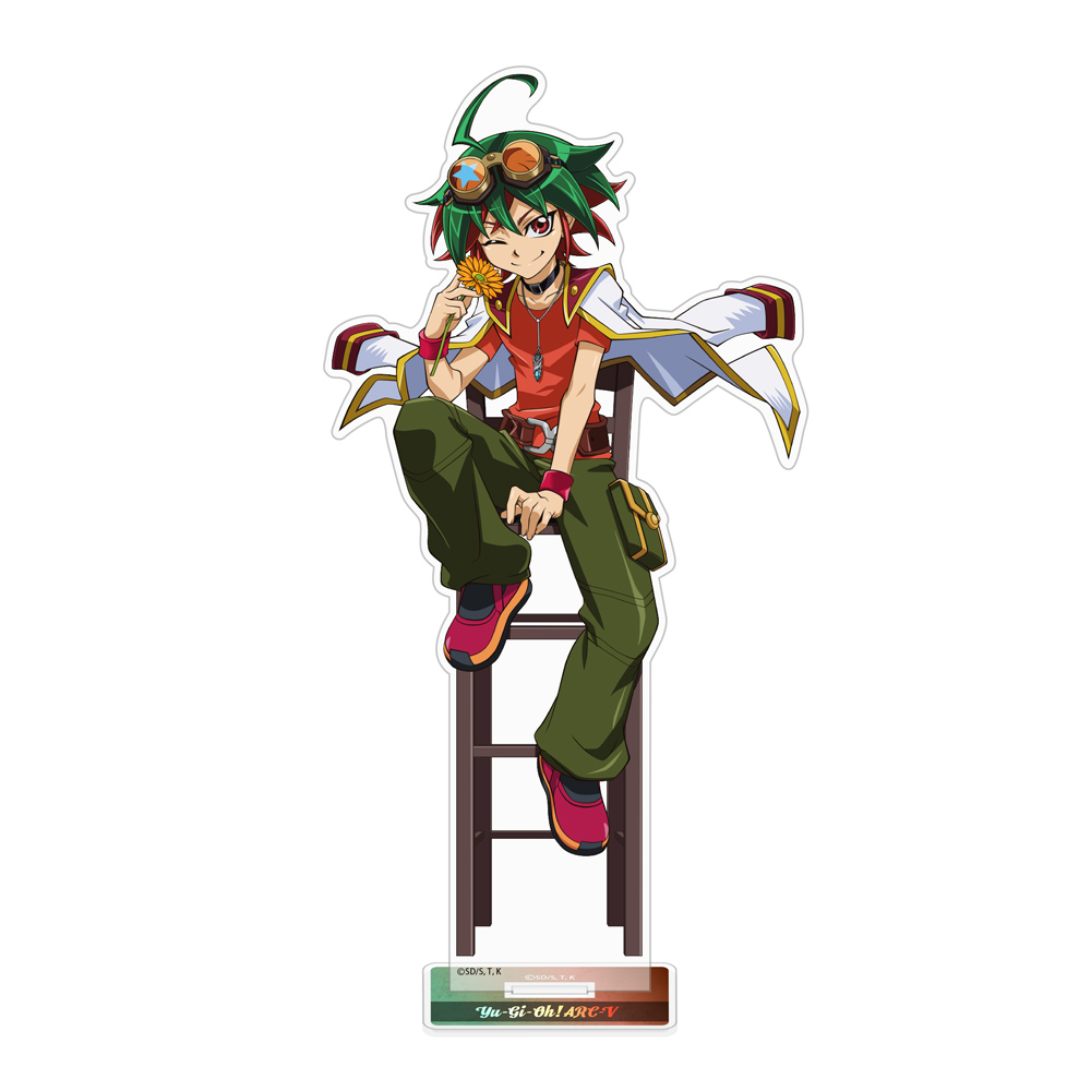 遊☆戯☆王ARC-Ⅴ_描き下ろし 榊遊矢 アクリルスタンド(大) 一輪のゆらめきVer.