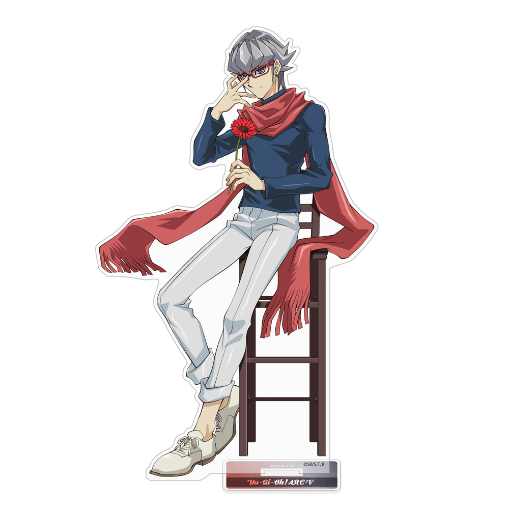 遊☆戯☆王ARC-?_描き下ろし 赤馬零児 アクリルスタンド(大) 一輪のゆらめきVer.
