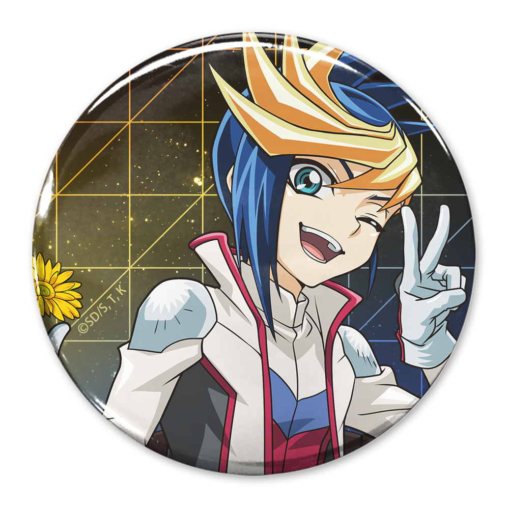 遊☆戯☆王ARC-?_描き下ろし ユーゴ 65mm缶バッジ 一輪のゆらめきVer.