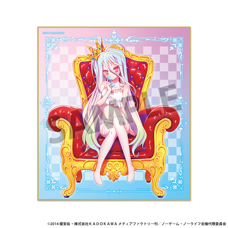 ノーゲーム・ノーライフ_描き下ろしトレーディングミニ色紙 ナイト