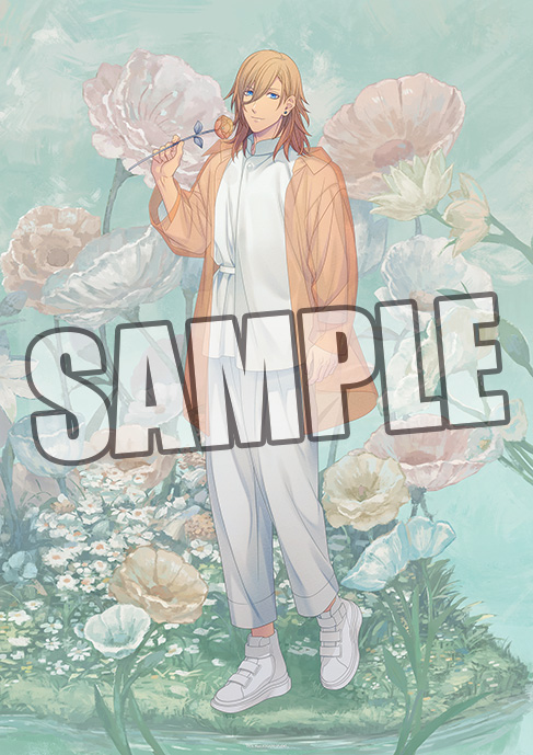 うたの☆プリンスさまっ♪_B3サイズ布ポスター Floral Harmony Ver. 神宮寺レン