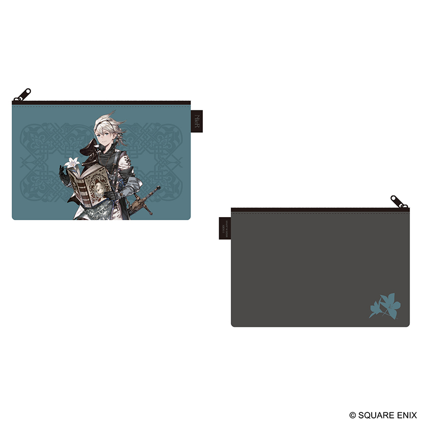 NieR Series_15th Anniversary ポーチ 少年ニーア&白の書