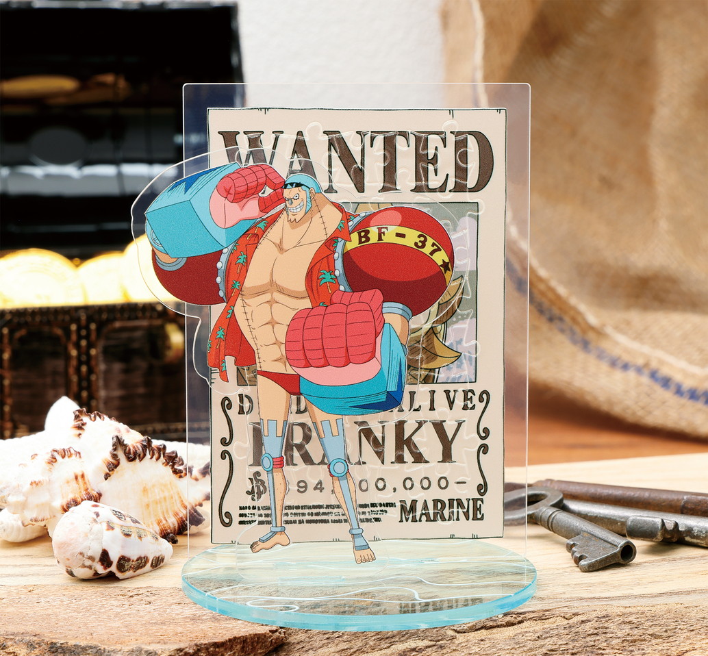 ONE PIECE_ジグソーパズル まめパズルダイカット40ピース MA-D08 フランキー