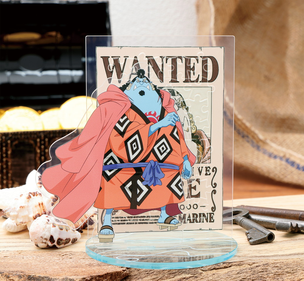 ONE PIECE_ジグソーパズル まめパズルダイカット40ピース MA-D10 ジンベエ