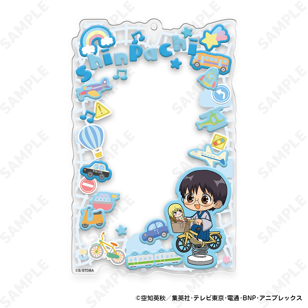 銀魂_アクリルカードホルダー 2 志村新八[のりもの編]