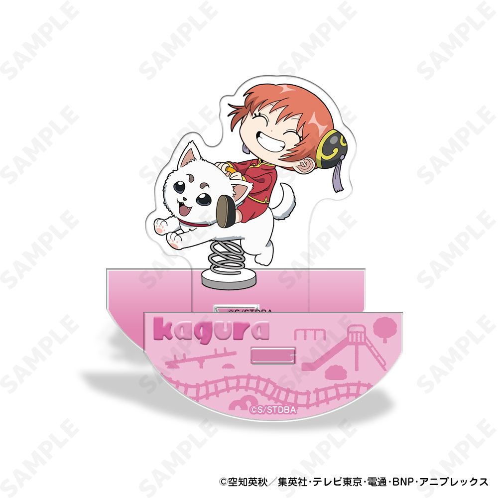 銀魂_ゆらつんアクリルスタンド 3 神楽[のりもの編]