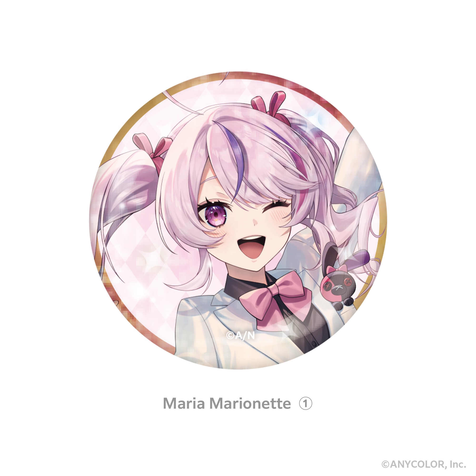 にじさんじ_ILUNA ホログラム缶バッジ Maria Marionette①