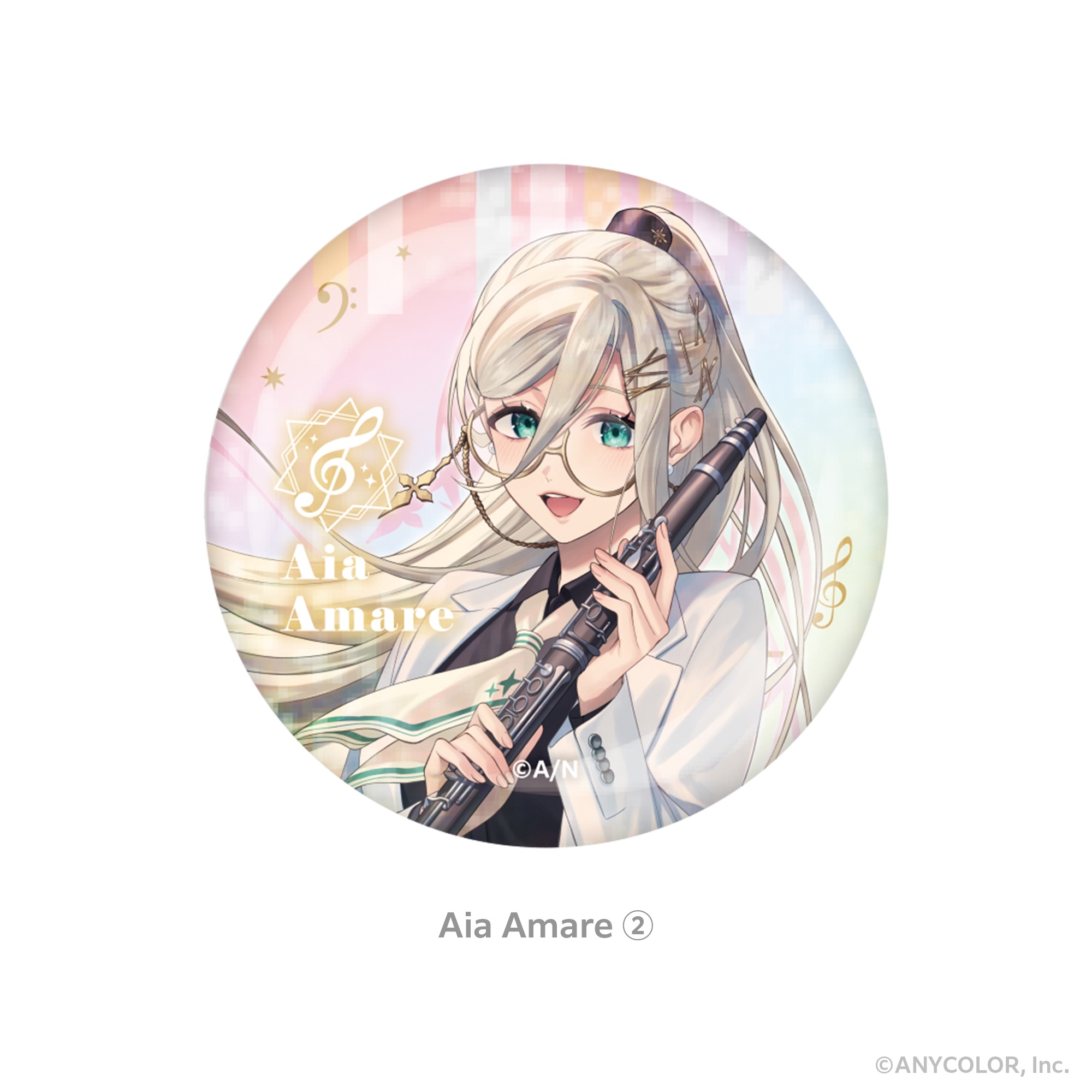 にじさんじ_ILUNA ホログラム缶バッジ Aia Amare② | 公式グッズ