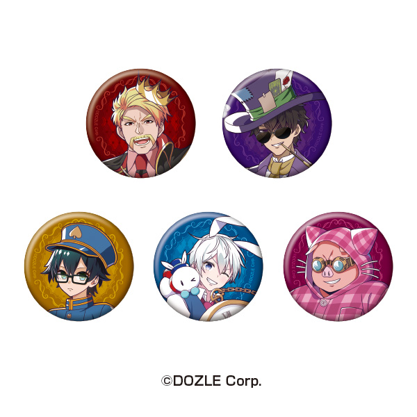 ドズル社_グリッターカンバッジコレクション【BOX／5個入り】 | 公式