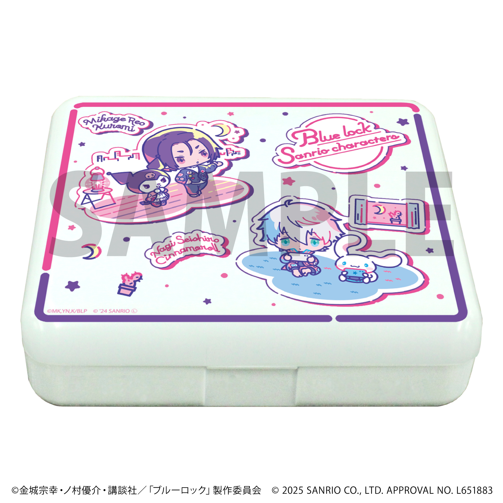 ブルーロック×サンリオキャラクターズ_小物ケース09/デザインA(コラボイラスト)