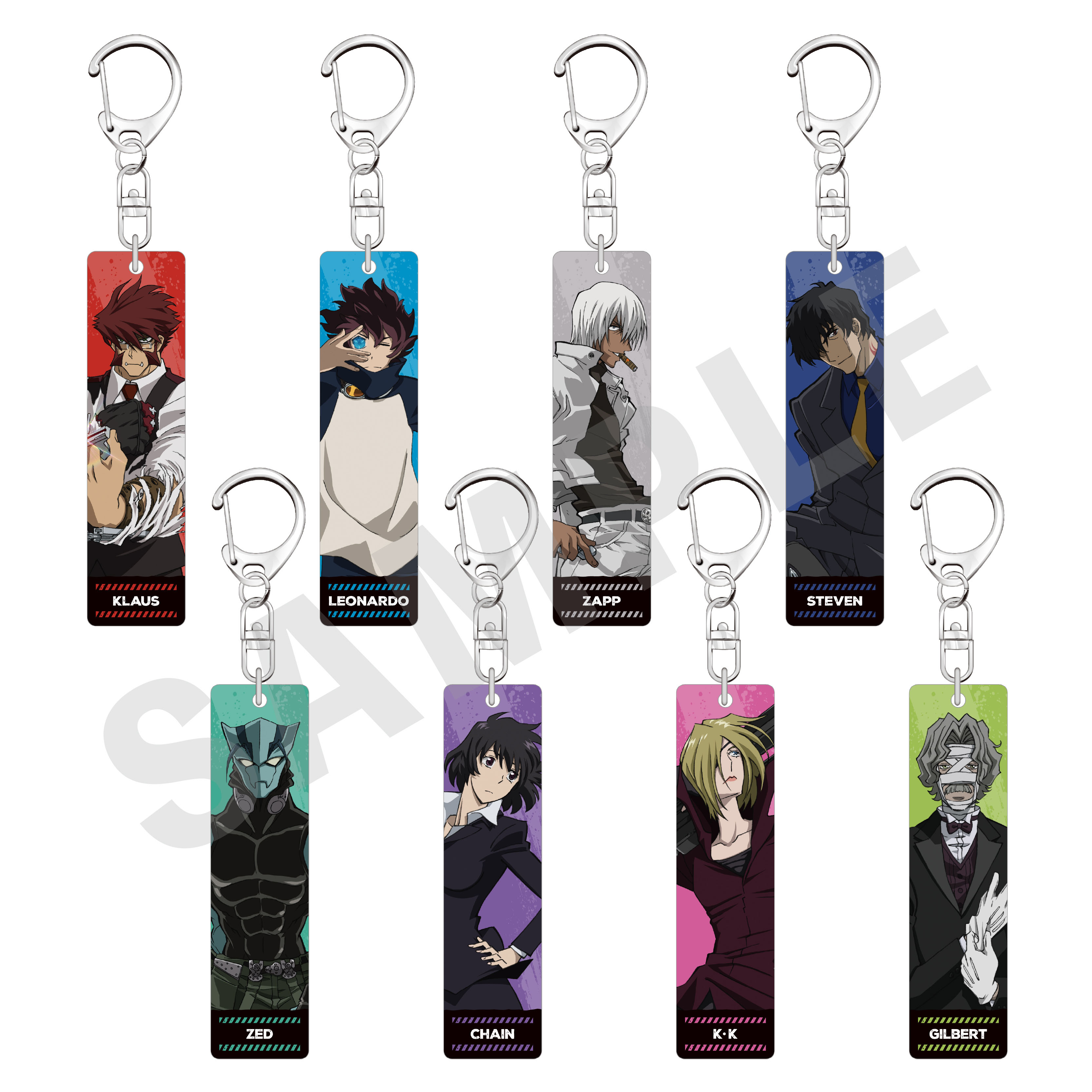 血界戦線&BEYOND_-favorite series- トレーディングアクリルキーホルダー【袋／8個入り】