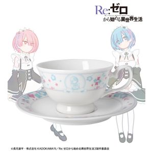 Re:ゼロから始める異世界生活_レム&ラム Botania カップ&ソーサー