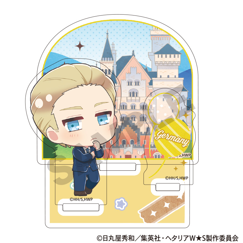ヘタリア World★Stars_ジオラマアクリルスタンド　ドイツ　ちまにわ