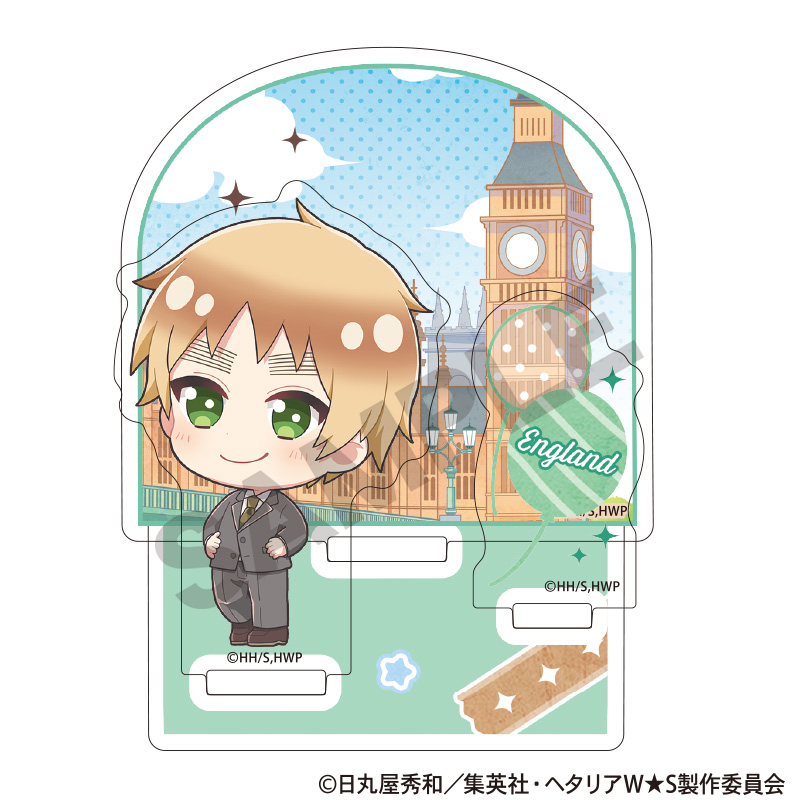 ヘタリア World★Stars_ジオラマアクリルスタンド　イギリス　ちまにわ