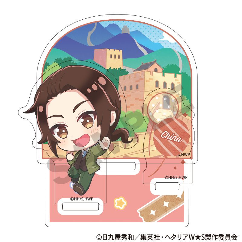 ヘタリア World☆Stars_ジオラマアクリルスタンド 中国 ちまにわ