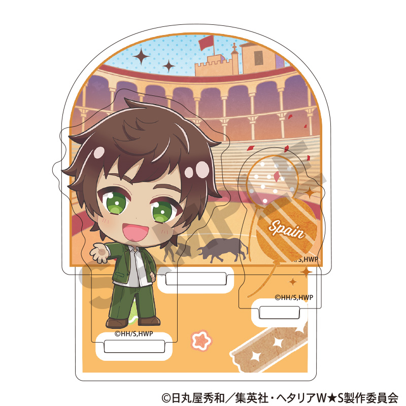 ヘタリア World★Stars_ジオラマアクリルスタンド　スペイン　ちまにわ