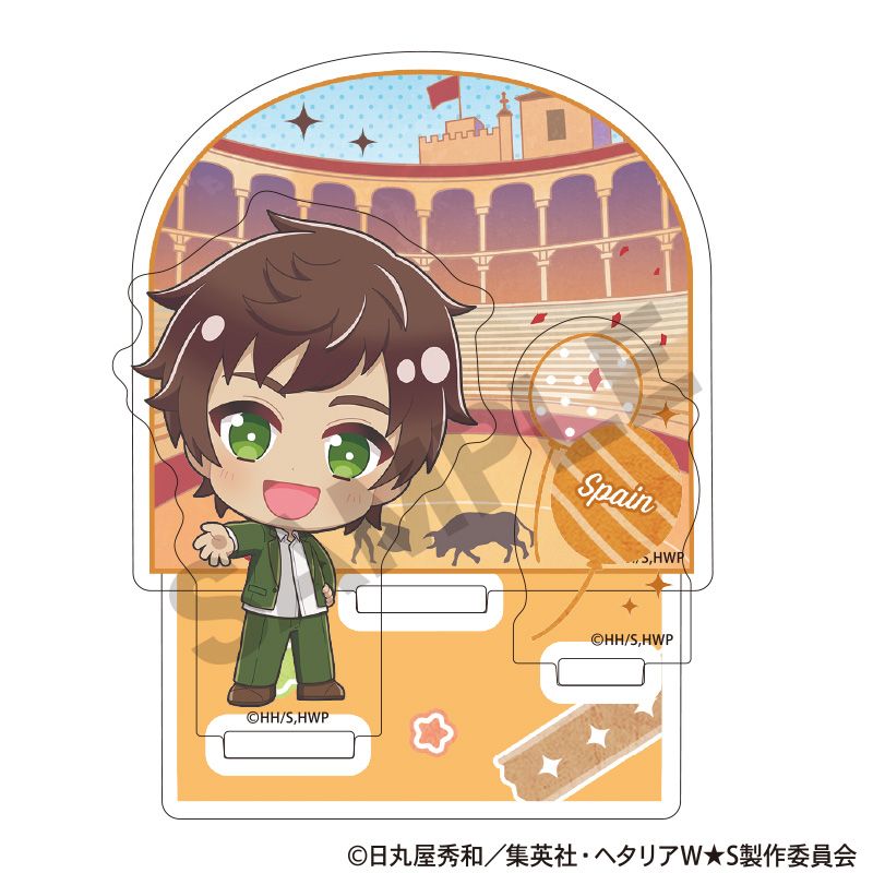 ヘタリア World☆Stars_ジオラマアクリルスタンド スペイン ちまにわ