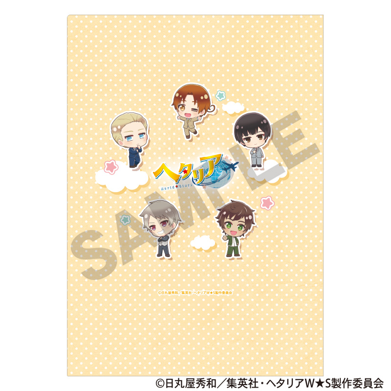 ヘタリア World☆Stars_シングルクリアファイル イエロー ちまに