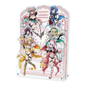 戦姫絶唱シンフォギアXV_描き下ろし　BIGアクリル置時計【小悪魔ウェイトレス】