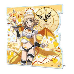 戦姫絶唱シンフォギアXV_描き下ろし　アクリル置時計【立花 響】小悪魔ウェイトレス