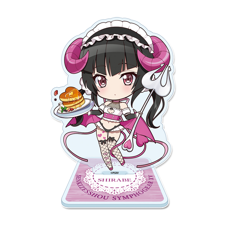 戦姫絶唱シンフォギアXV_ぷちちょこ　アクリルスタンド【月読 調】小悪魔ウェイトレス