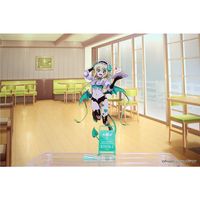 【新品】戦姫絶唱シンフォギアＸＶ 暁 切歌　アクリル置時計 小悪魔ウェイトレス 戦姫絶唱シンフォギアXV_描き下ろし アクリルスタンド【暁 切歌】小