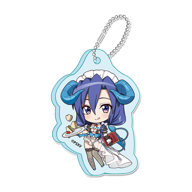 戦姫絶唱シンフォギアXV_ぷちちょこ　ミニアクリルキーホルダー【風鳴 翼】小悪魔ウェイトレス
