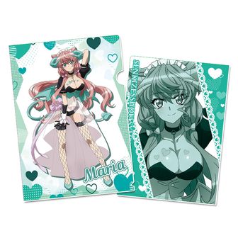 戦姫絶唱シンフォギアXV　描き下ろし　キャラクタースリーブ　コンプリート 戦姫絶唱シンフォギアXV]描き下ろしスリーブ（キャロル