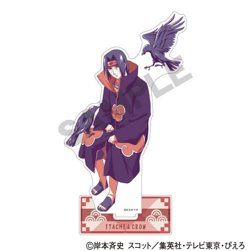 NARUTO-ナルト- 疾風伝_アクリルスタンド　うちはイタチ　ひと休み　クラパレット
