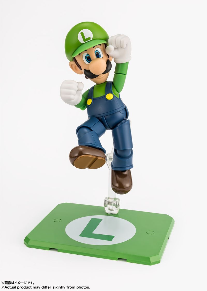 SHFiguarts ルイージ フィギュア スーパーマリオ_S.H.Figuarts ルイージ (SUPER MARIO) | スーパー