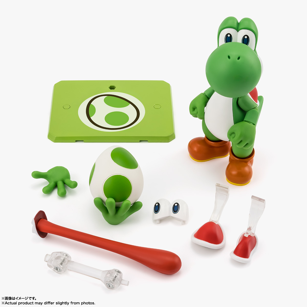 ヨッシー様一枚 スーパーマリオ_S.H.Figuarts ヨッシー (SUPER MARIO) | 公式