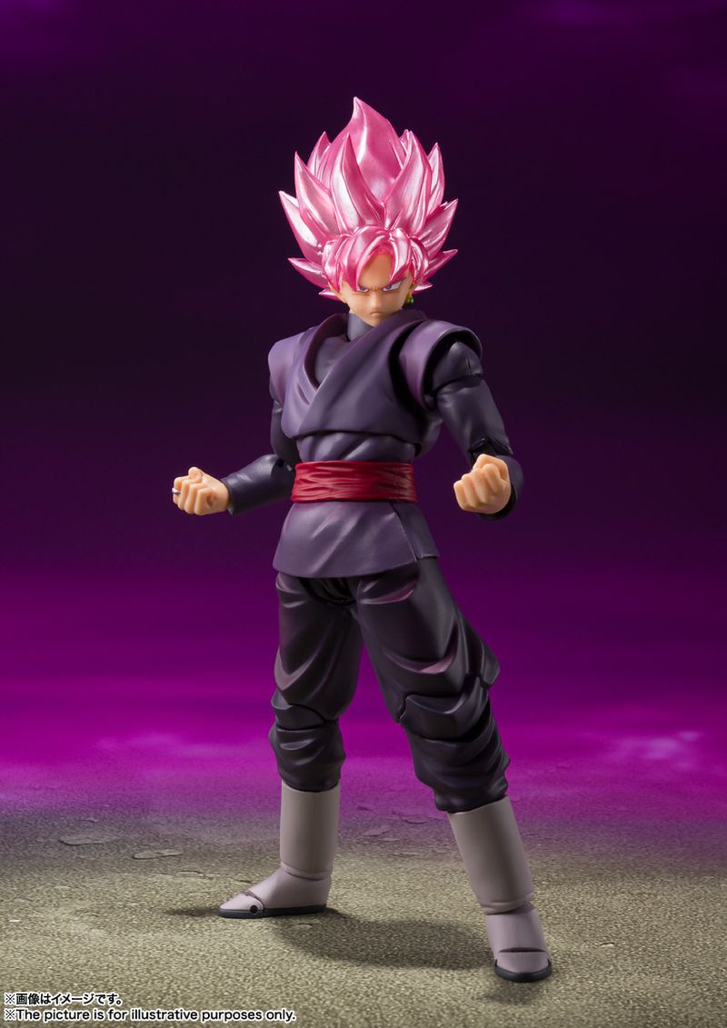 Shフィギュアゴクウブラック、スーパーサイヤ人ロゼ２体セット ドラゴンボール超_S.H.Figuarts ゴクウブラック-スーパーサイヤ人ロゼ