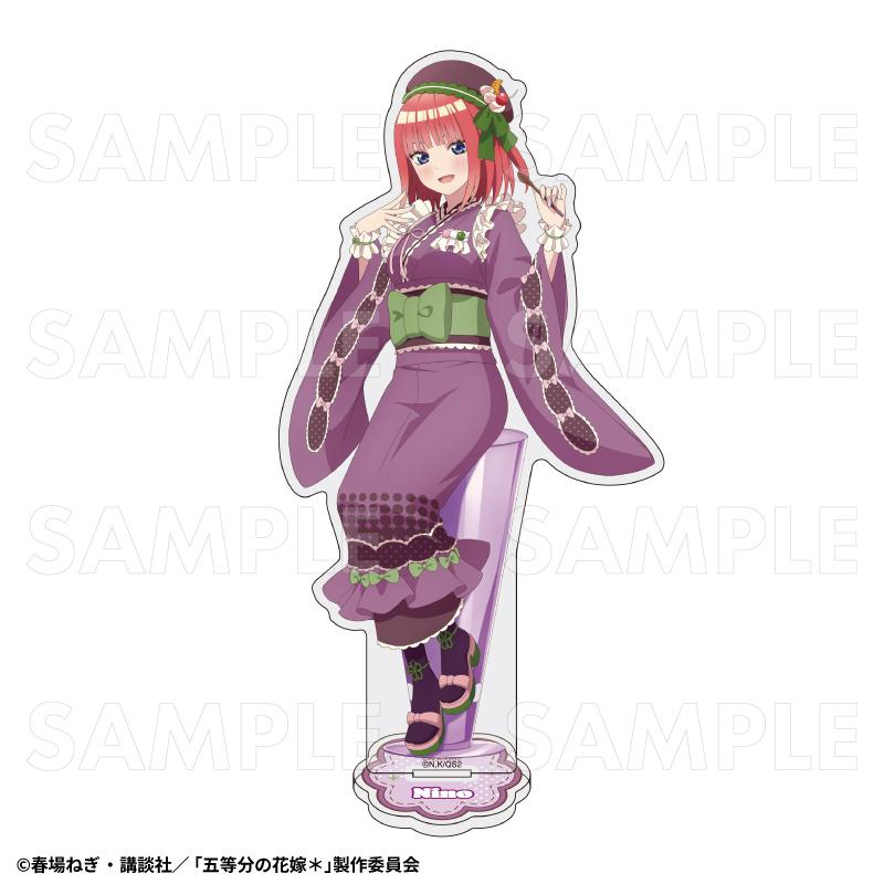 五等分の花嫁 アクリルスタンド 50点セット 五等分の花嫁∽ クロスアクリルスタンド 中野三玖 | 五等分の