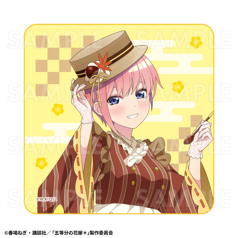 五等分の花嫁*_和パフェドレスVer. ミニタオル 中野一花